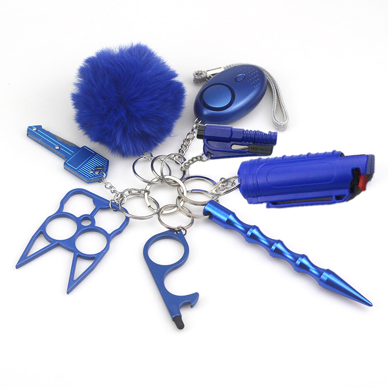Key Chain Defense Full Protection 8-Piece Self Defense Kit – Self Defense Keychain Store