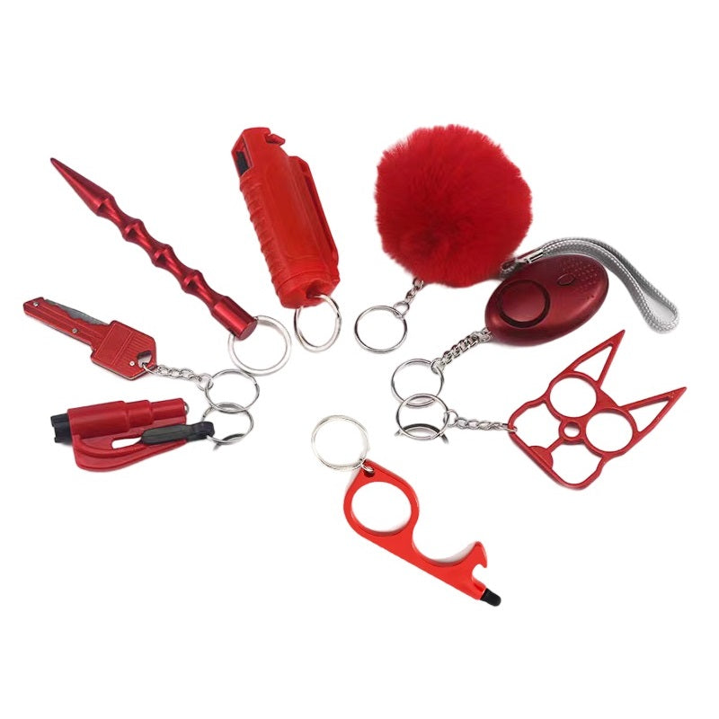 Full Protection 8-Piece Self Defense Kit – Self Defense Keychain Store