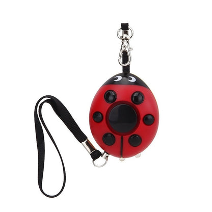 Ladybug 130-dB Personal Alarm Self Defense Keychain
