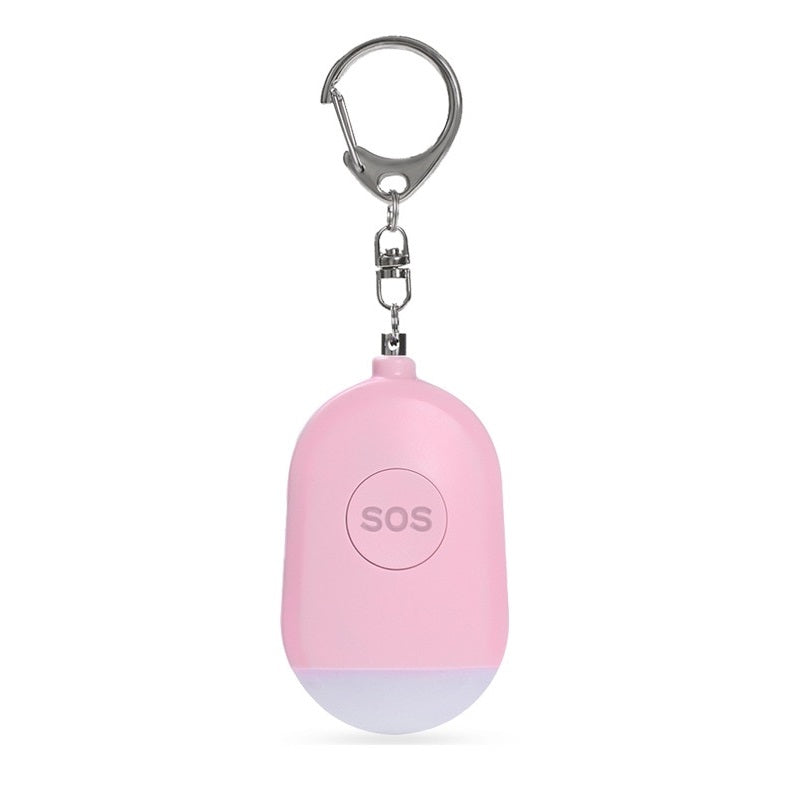 Mini SOS 130-dB Self Defense Keychain Alarm
