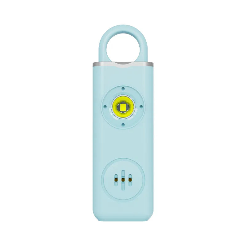 Pendant Personal Alarm + LED Emergency Light Self Defense Keychain