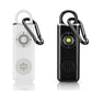 Pendant Personal Alarm + LED Emergency Light Self Defense Keychain