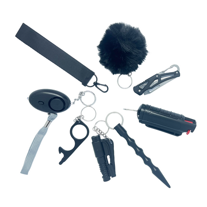 Complete Protection Self Defense Keychain Kit
