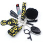 Pepper Spray Bling-Jeweled Mace 11-Piece Safety Keychain Set