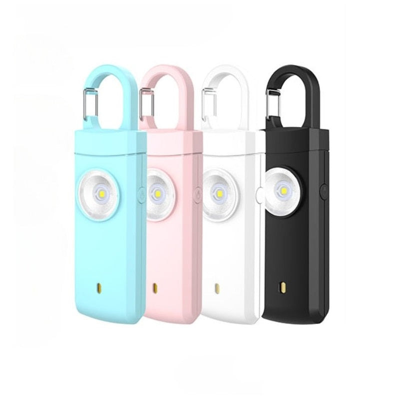 Pendant Personal Alarm with Built-In Carabiner