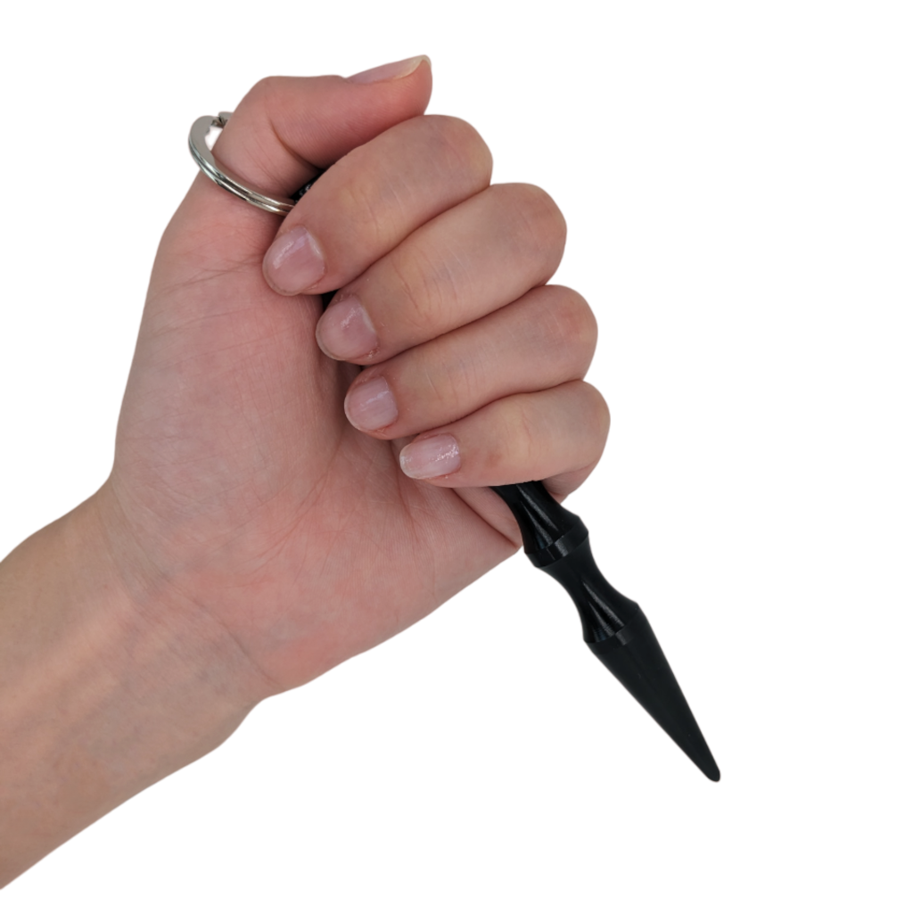 Polished Pointed Kubaton Self Defense Keychain
