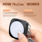 Pod 130-dB Personal Alarm and Multi-Color LED Light Keychain