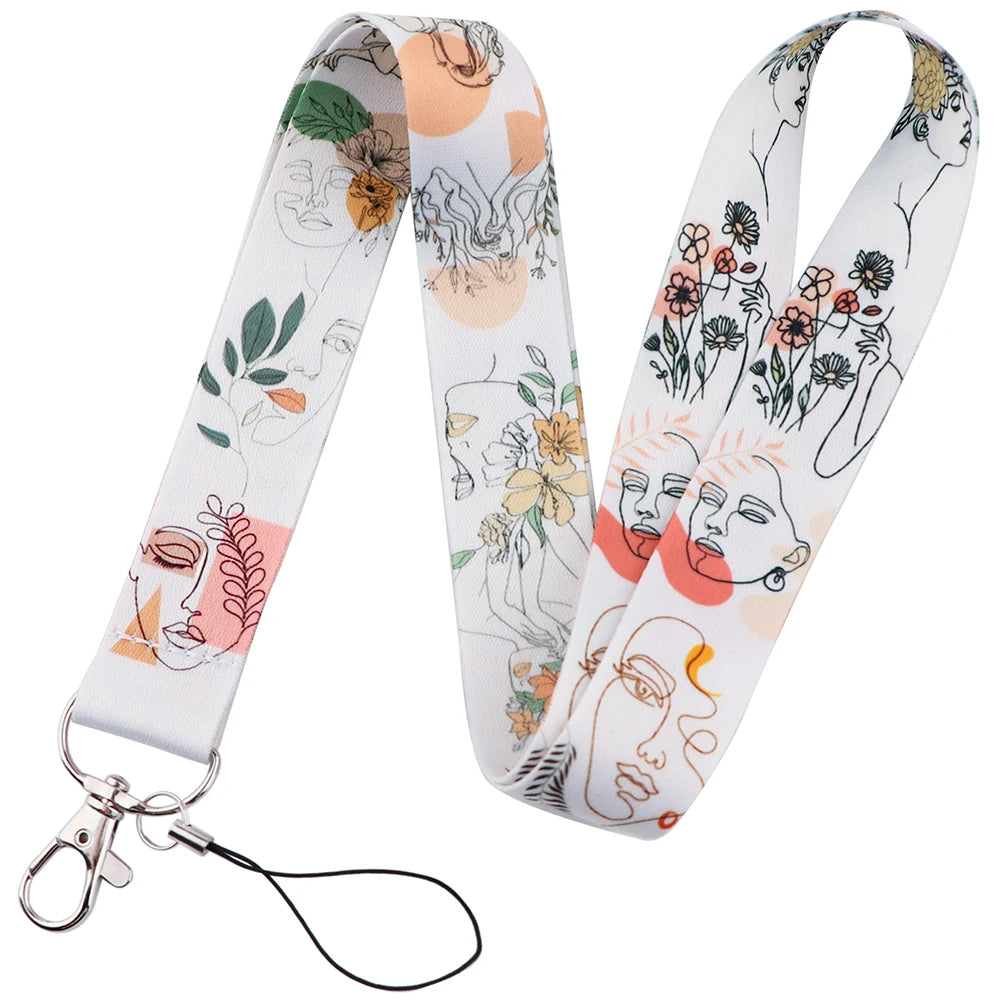 Lanyard Keychain Strap with Lobster Clasp Key Ring Holder – Self ...