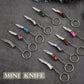 Nano 1.9" Folding Stainless Steel Knife Keychain