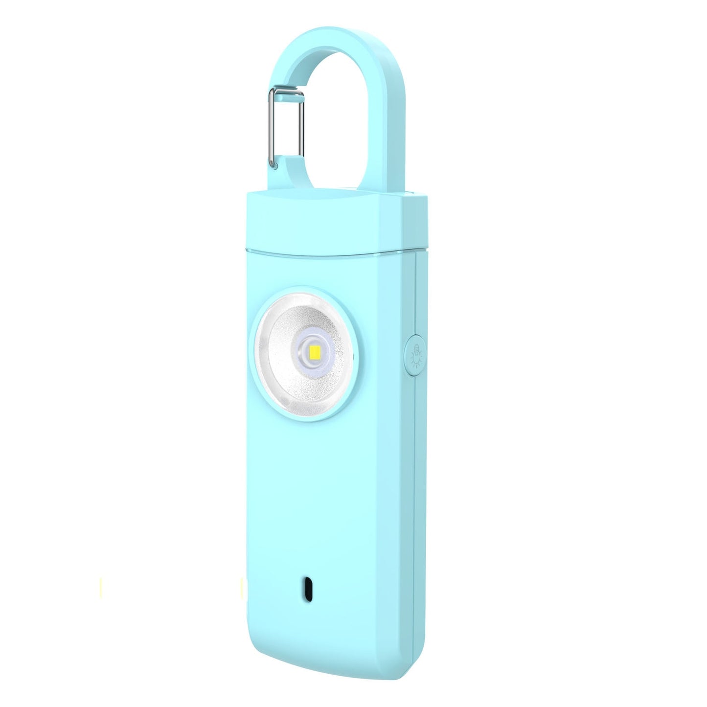 Pendant Personal Alarm with Built-In Carabiner