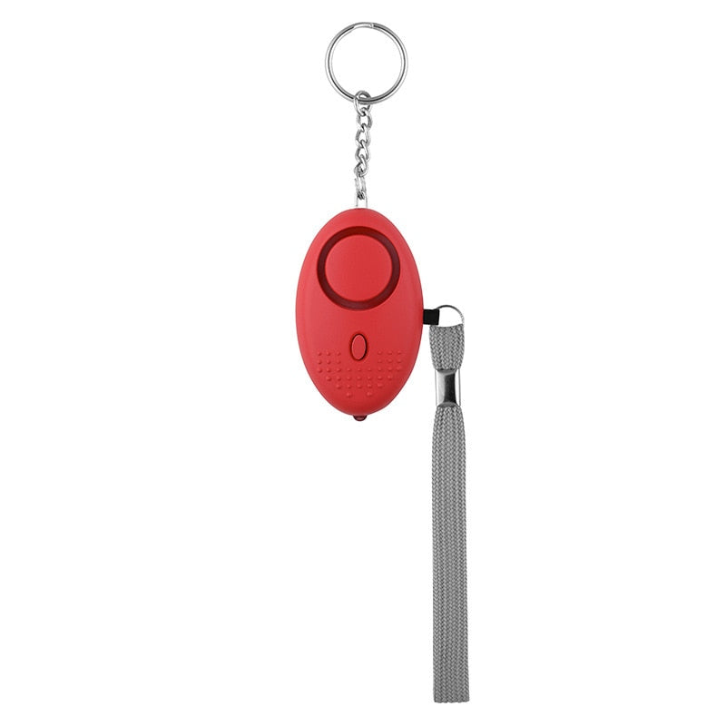 Mini Egg 130-dB Personal Alarm Self Defense Keychain