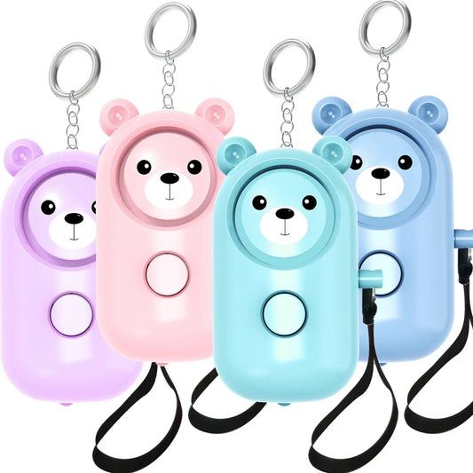 Bear 130-dB Personal Alarm Self Defense Keychain