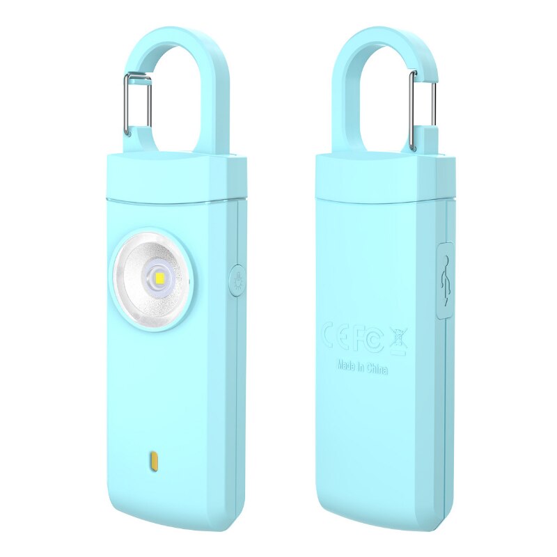 Pendant Personal Alarm with Built-In Carabiner