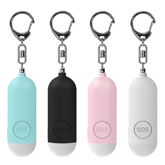 Slim Mini SOS 130-dB Self Defense Keychain Alarm