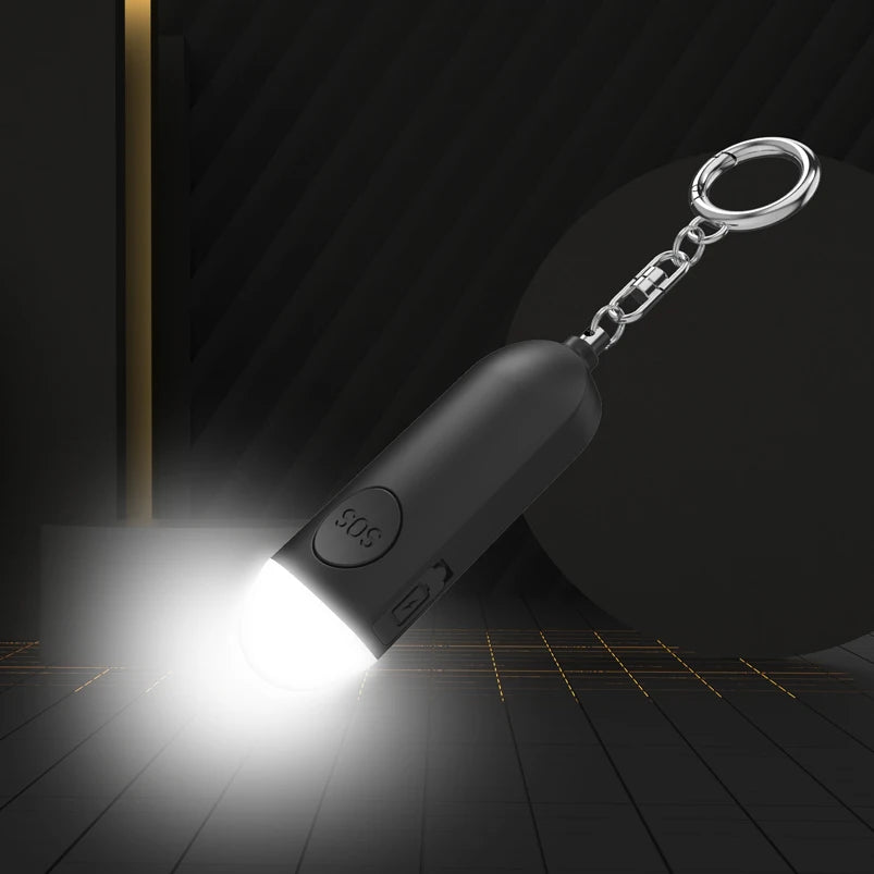 Slim Mini SOS 130-dB Self Defense Keychain Alarm