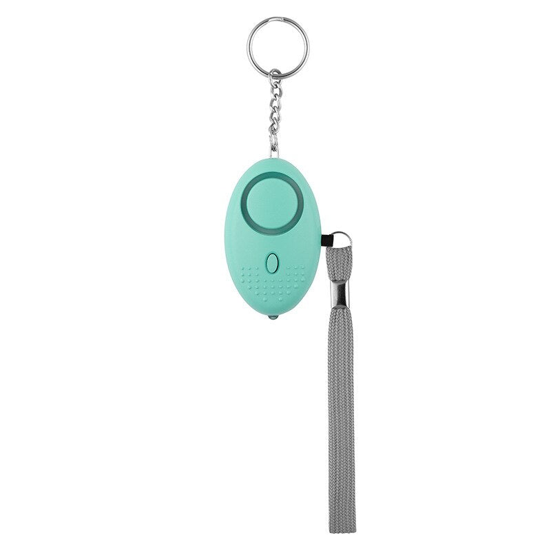 Mini Egg 130-dB Personal Alarm Self Defense Keychain