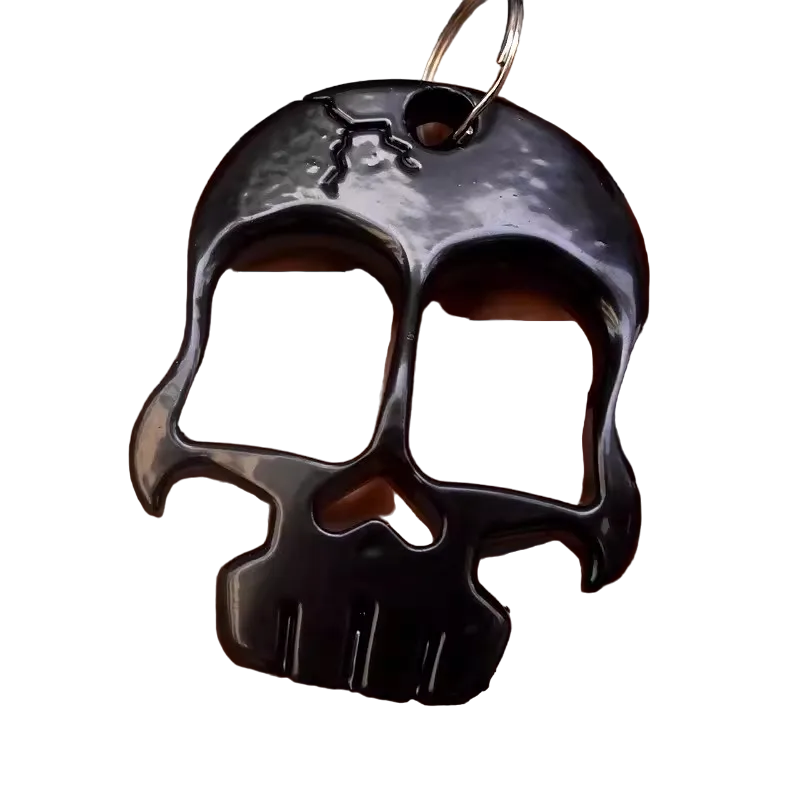 Skull Head Self Defense Knuckles Keychain – Self Defense Keychain