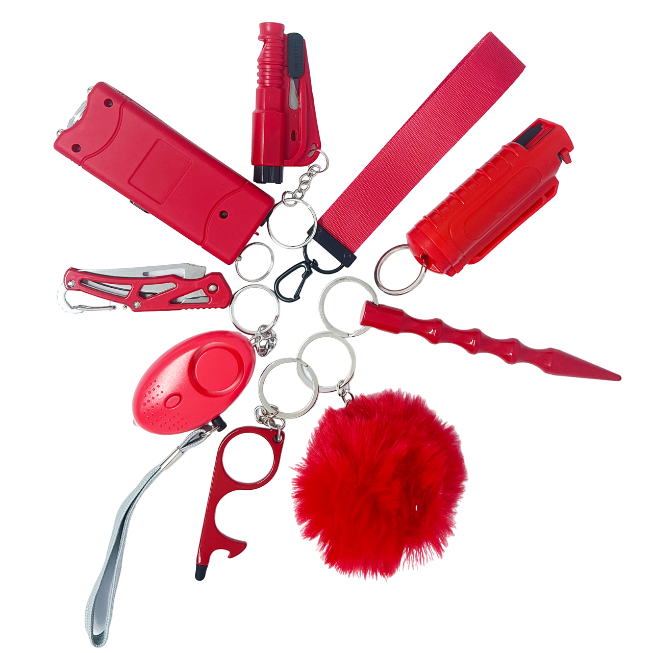 Women's Self Defense Keychain With Taser Self Defence