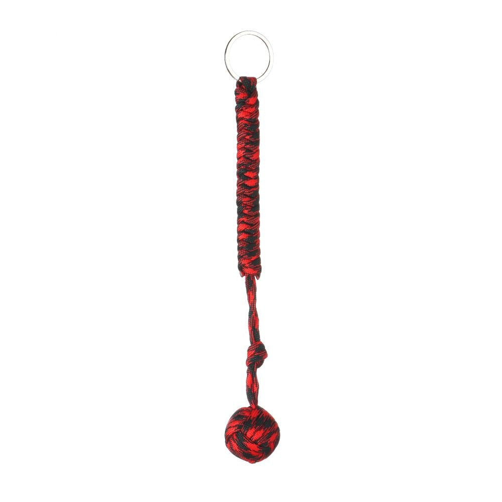 Monkey Fist Paracord Ball Self Defense Keychain