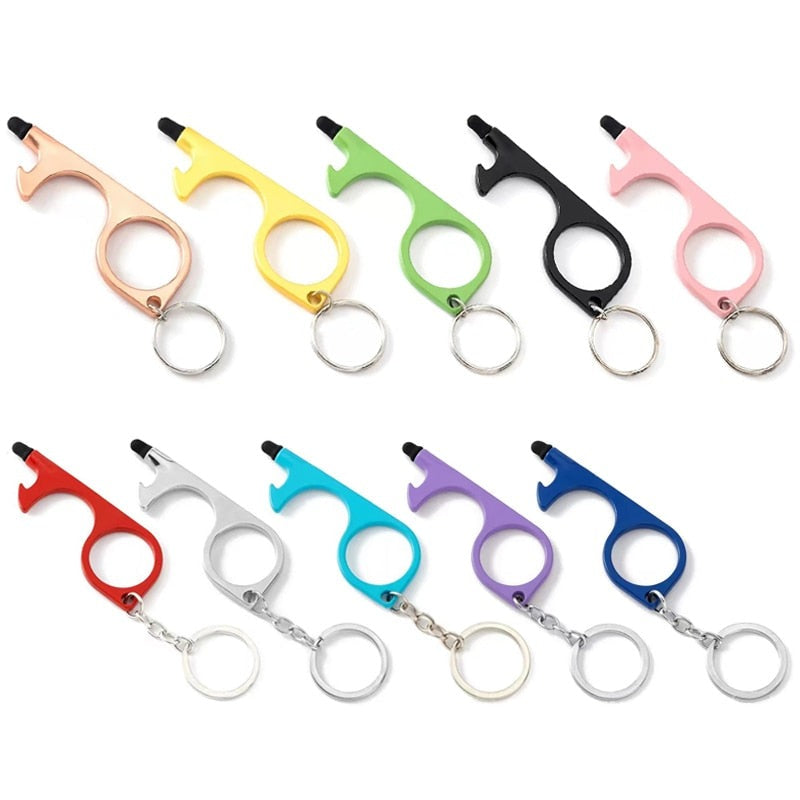 Touchless Multi-Functional Tool Self Defense Keychain – Self Defense ...