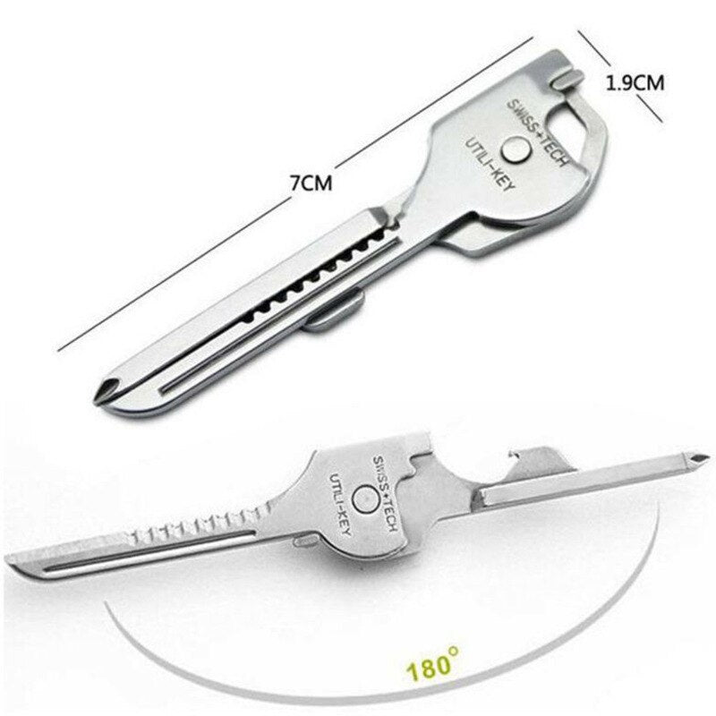 6-in-1 Self-Defense Survival Keychain Knife