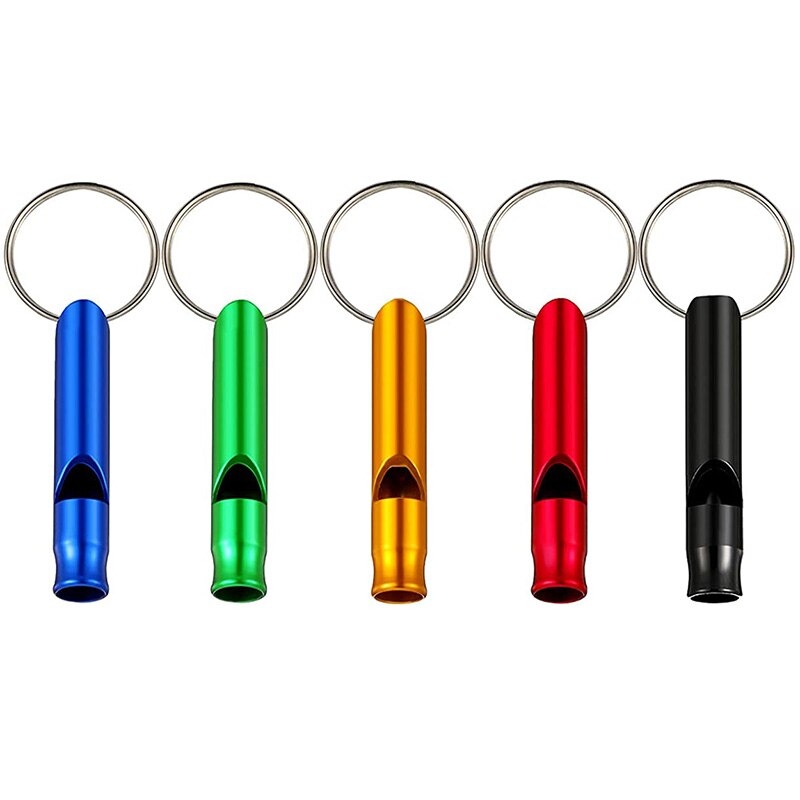 Mini Safety Whistle 5 Color Pack