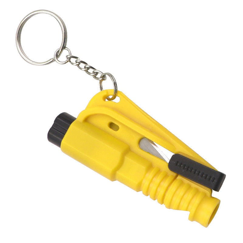 Original Window-Breaker and Seatbelt-Cutter 2-in-1 Emergency Keychain ...